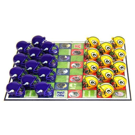 Damas Inglesas Minnesota Vikings Checkers Rico Industrias