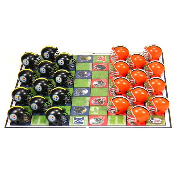 Damas Inglesas Pittsburgh Steelers Checkers Rico Industrias