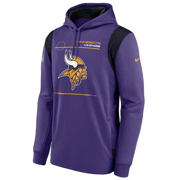 Sudadera Minnesota Vikings Logo 043N-9M Sideline Nike Hombre