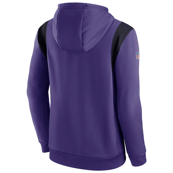 Sudadera Minnesota Vikings Logo 043N-9M Sideline Nike Hombre