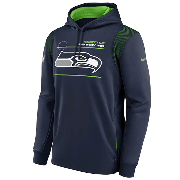 Sudadera Seattle Seahawks Logo 074K-78 Sideline Nike Hombre