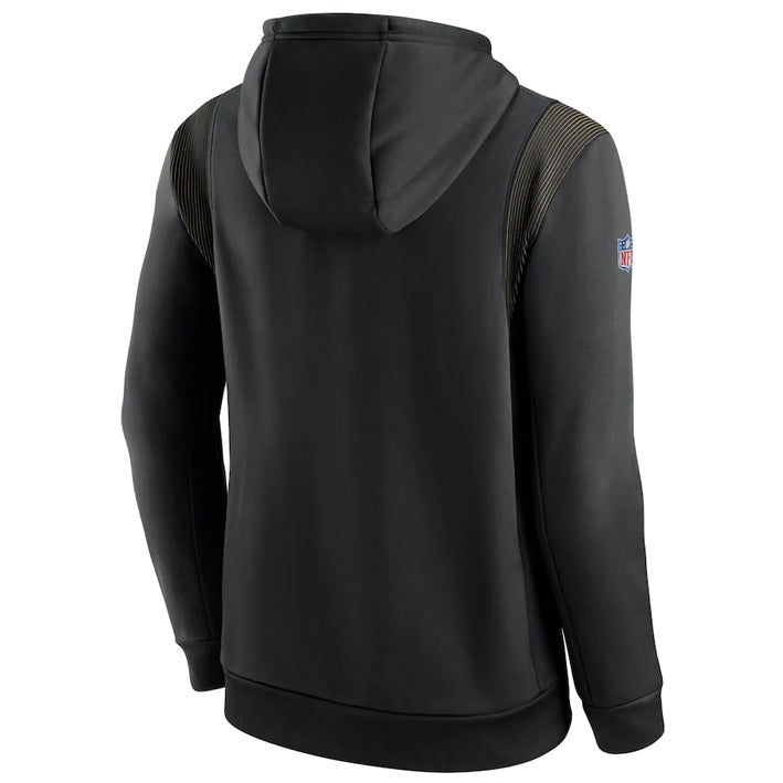 Sudadera New Orleans Saints Logo 054Y-7W Sideline Nike Hombre