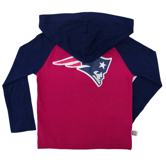Playera con Capucha New England Patriots Niño