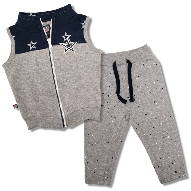 Conjunto Deportivo Dallas Cowboys Set Gilet Bebé