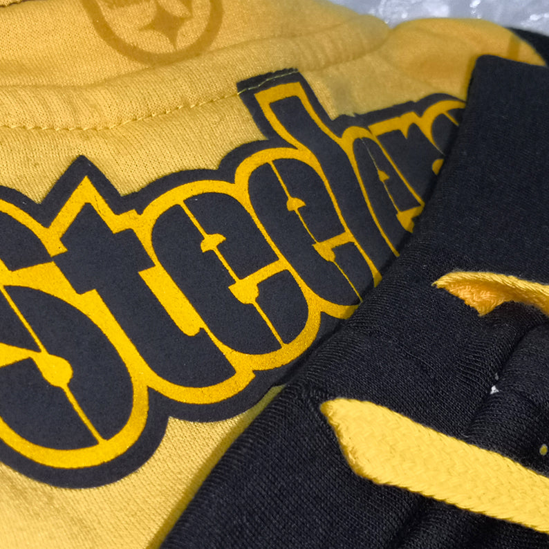 Conjunto Deportivo Pittsburgh Steelers Set Gilet Bebé