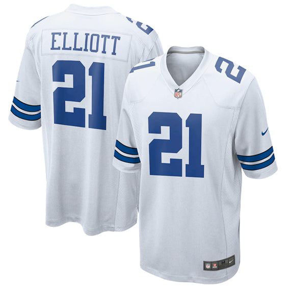 Jersey Dallas Cowboys Elliott Game Nike Hombre Blanco