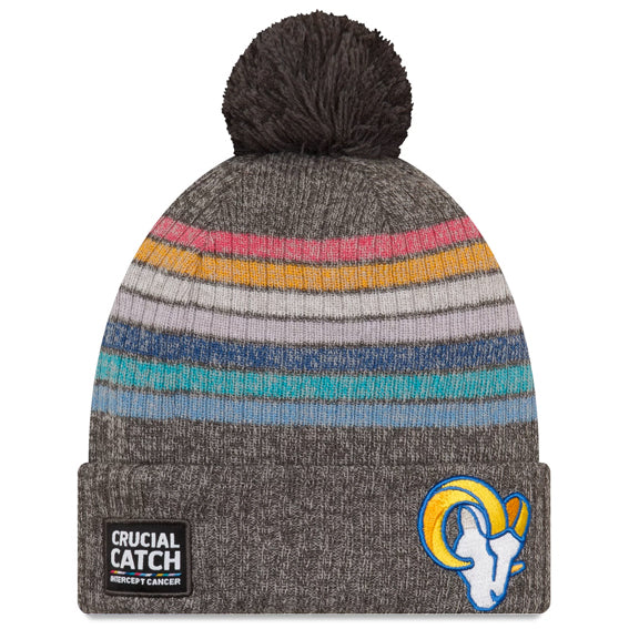 Gorro Beanie Los Angeles Rams Crucial New Era Mujer