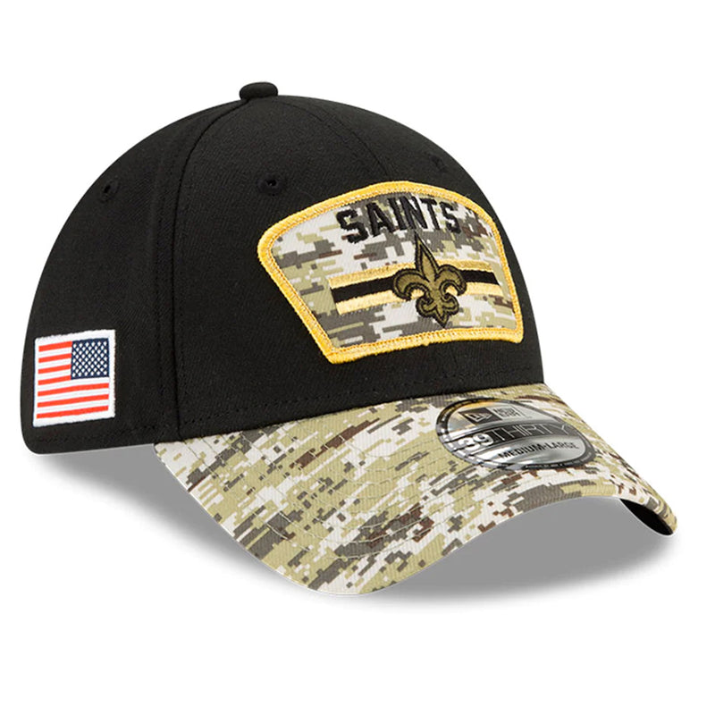 Gorra 39THIRTY New Orleans Saints Salute to Service 2021 New Era