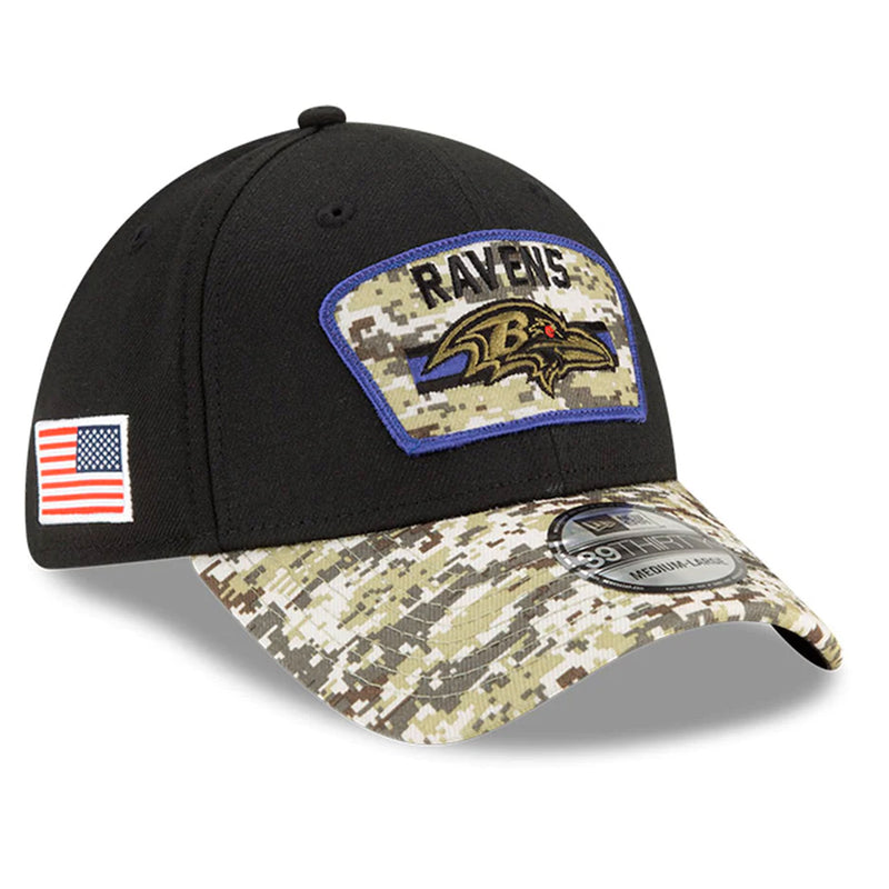 Gorra 39THIRTY Baltimore Ravens Salute to Service 2021 New Era