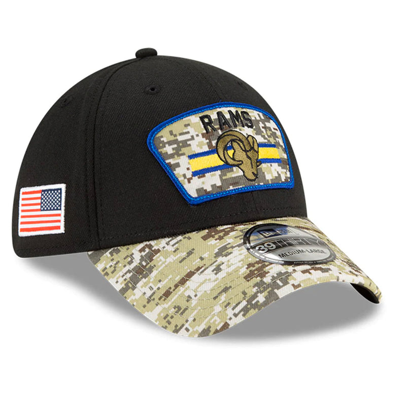 Gorra 39THIRTY Los Angeles Rams Salute to Service 2021 New Era
