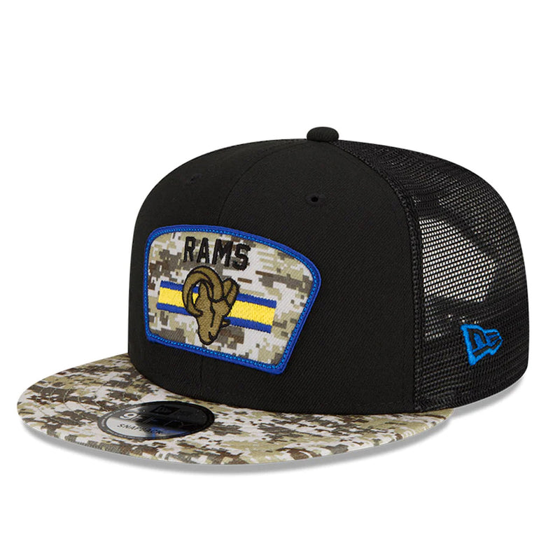 Gorra 9FIFTY Los Angeles Rams Salute to Service 2021 New Era