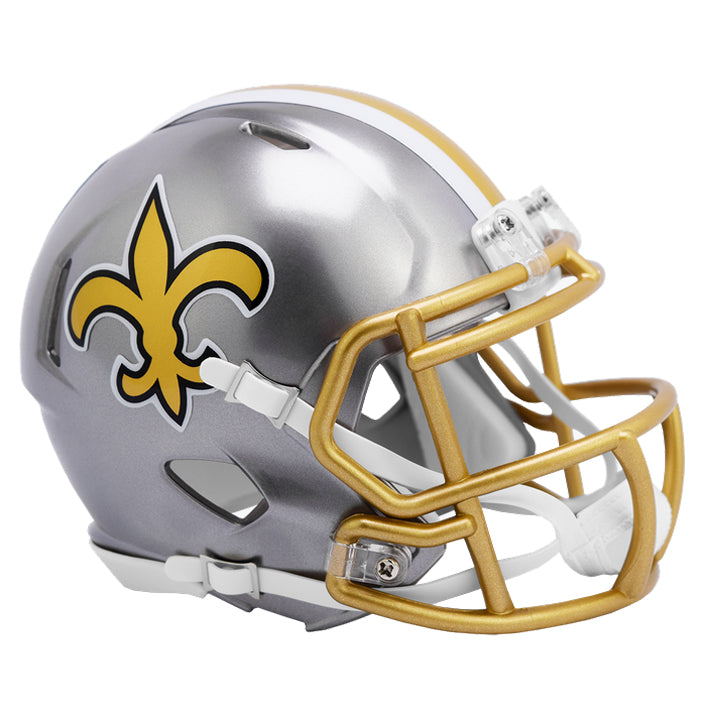 Minicasco New Orleans Saints Speed Alternate Flash Riddell