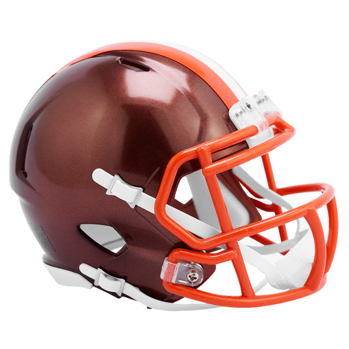 Minicasco Cleveland Browns Speed Alternate Flash Riddell Café