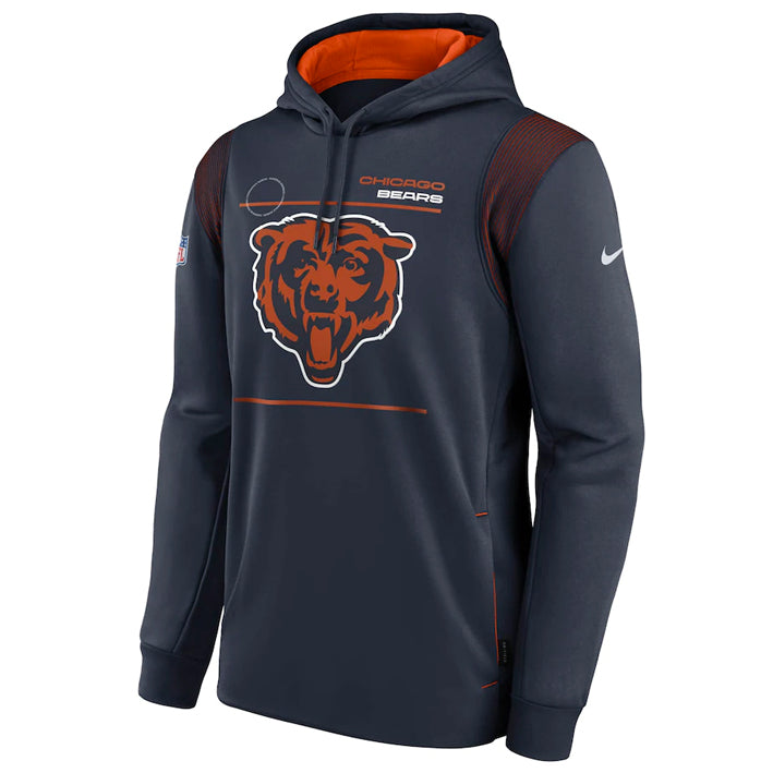 Sudadera Chicago Bears Logo Sideline Nike Niño