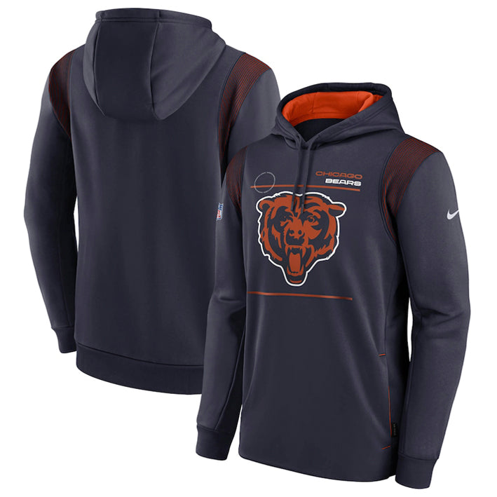Sudadera Chicago Bears Logo Sideline Nike Niño