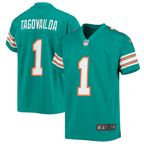Jersey Miami Dolphins Tagovailoa Alternate Game Nike Niño