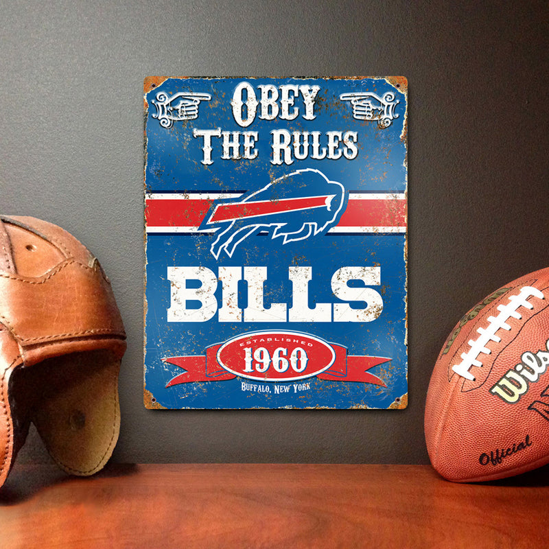 Letrero Metálico Buffalo Bills The Party Animal
