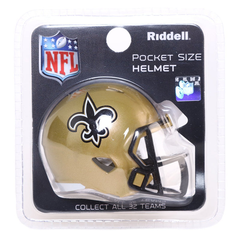 Minicasco New Orleans Saints Pocket Speed Riddell