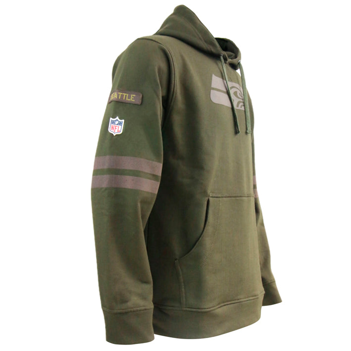 Sudadera Seattle Seahawks Army Verde Militar