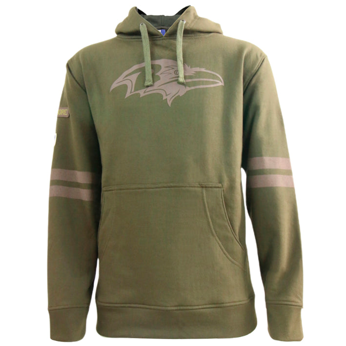 Sudadera Baltimore Ravens Army Verde Militar
