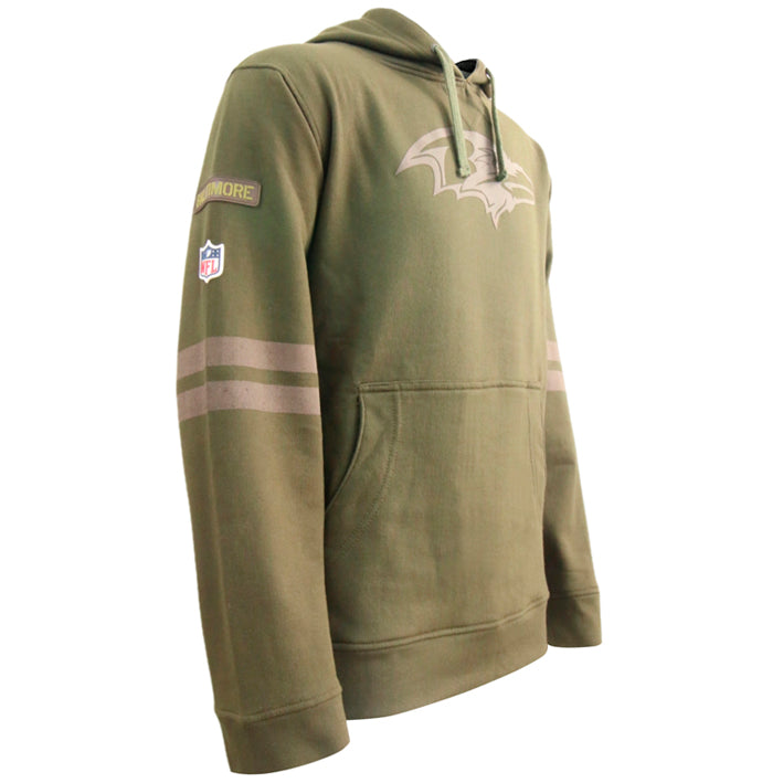 Sudadera Baltimore Ravens Army Verde Militar