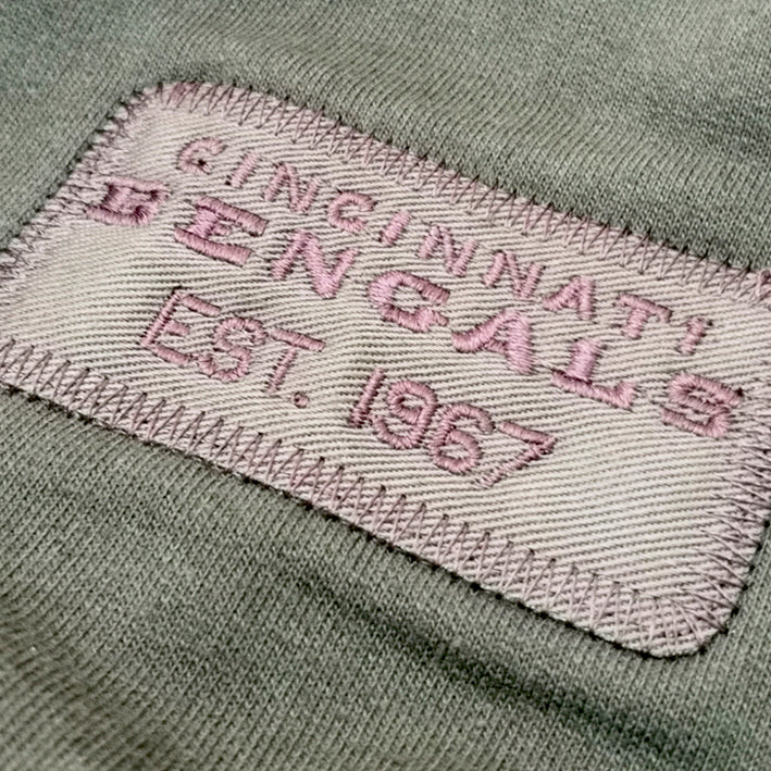 Sudadera Cincinnati Bengals Army Verde Militar