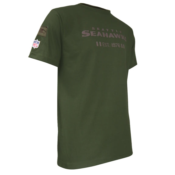 Playera Seattle Seahawks Army Verde Militar