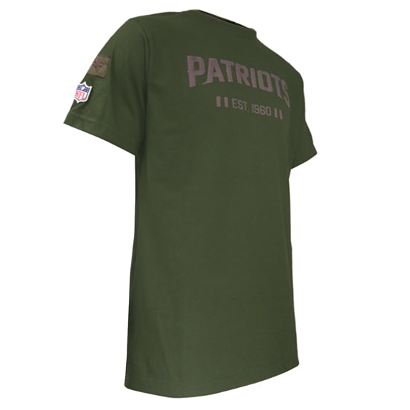 Playera New England Patriots Army Verde Militar