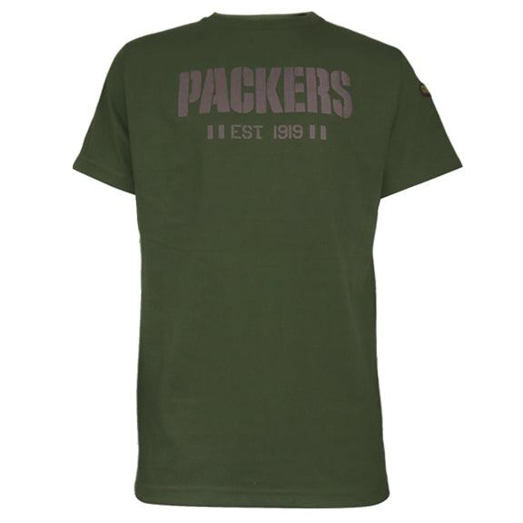 Playera Green Bay Packers Army Verde Militar