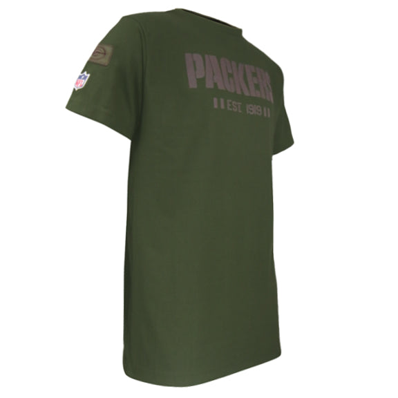 Playera Green Bay Packers Army Verde Militar
