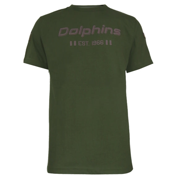 Playera Miami Dolphins Army Verde Militar