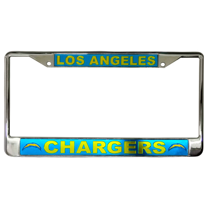Porta Placas Los Angeles Chargers Metálico Meg WinCraft