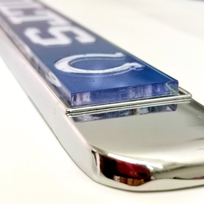 Porta Placas Indianapolis Colts Metálico Gls MEG3 WinCraft
