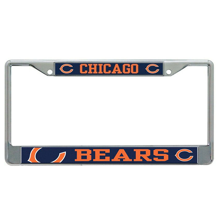 Porta Placas Chicago Bears Metálico Gls MEG3 WinCraft
