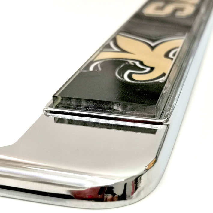 Porta Placas New Orleans Saints Metálico Gls MEG2 WinCraft