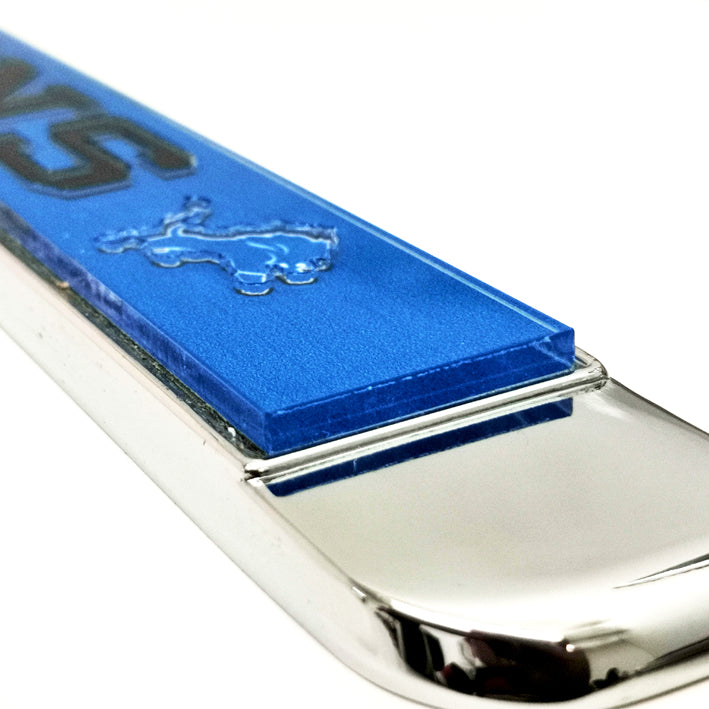 Porta Placas Detroit Lions Metálico Gls MEG2 WinCraft