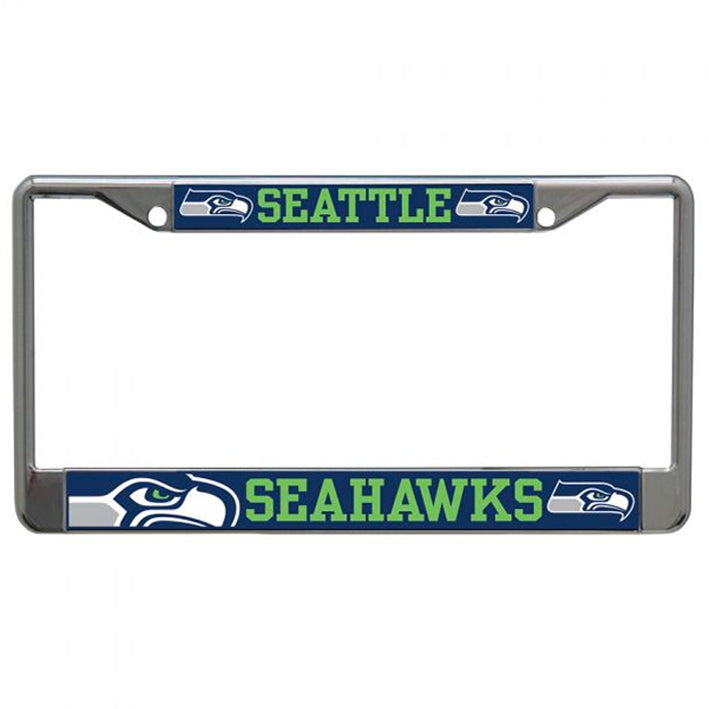 Porta Placas Seattle Seahawks Metálico Gls Meg WinCraft