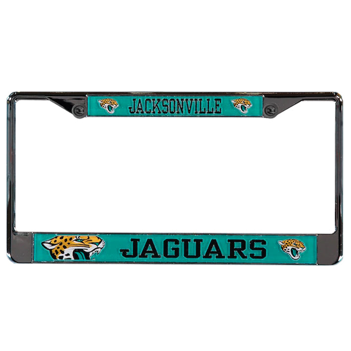 Porta Placas Jacksonville Jaguars Metálico Gls Meg WinCraft