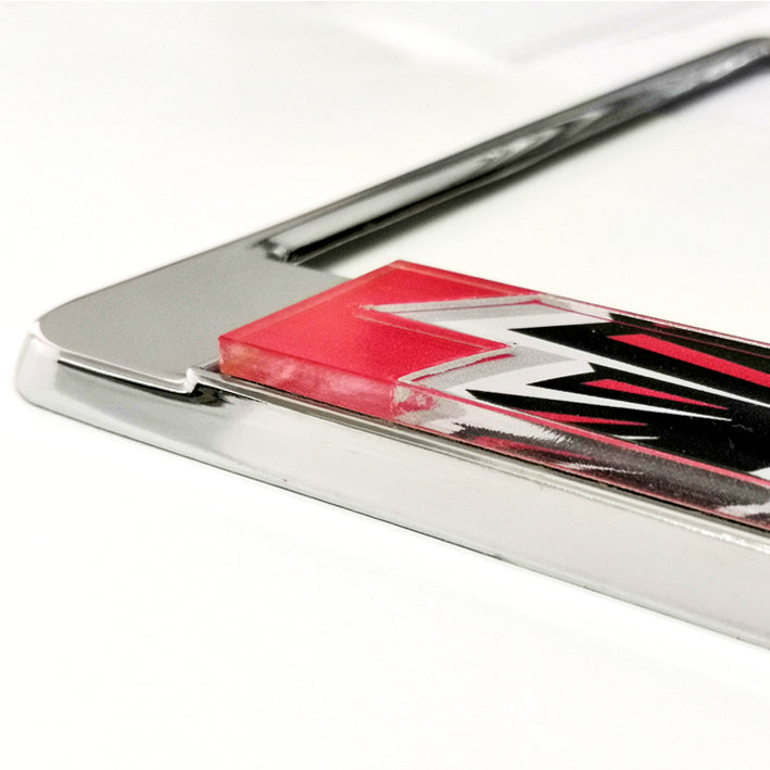 Porta Placas Atlanta Falcons Metálico Gls Meg WinCraft