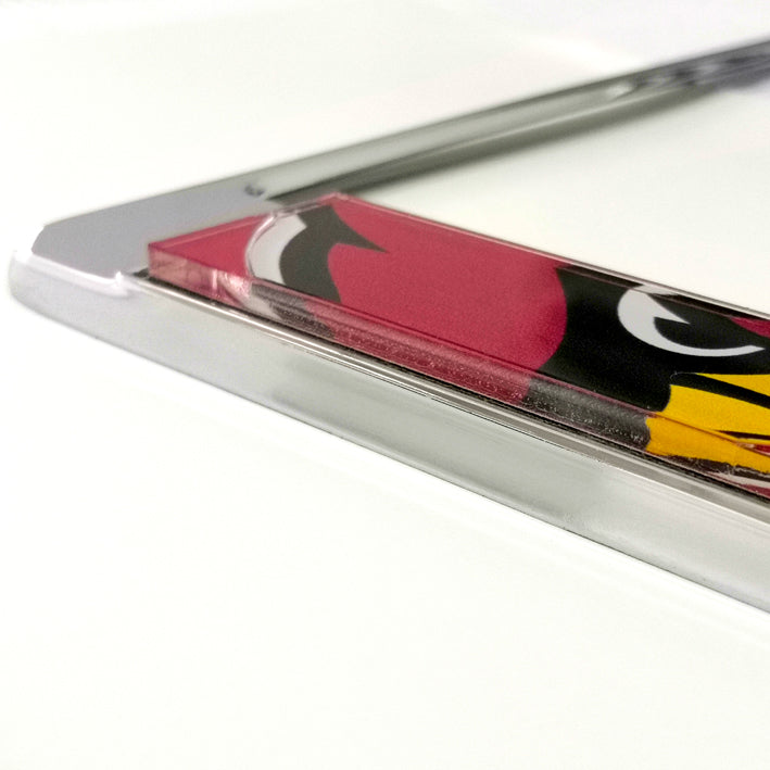 Porta Placas Arizona Cardinals Metálico Gls Meg WinCraft