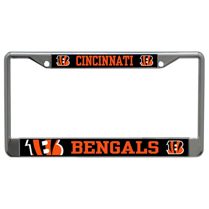 Porta Placas Cincinnati Bengals Metálico Gls Meg WinCraft