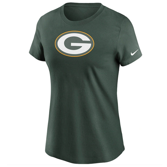 Playera Green Bay Packers Logo NKAF-3EE Nike Mujer