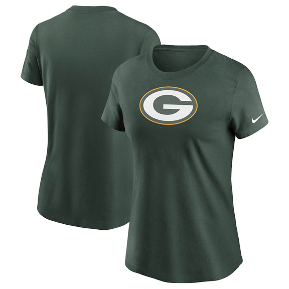 Playera Green Bay Packers Logo NKAF-3EE Nike Mujer