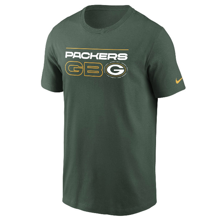 Playera Green Bay Packers Essential Nike Hombre