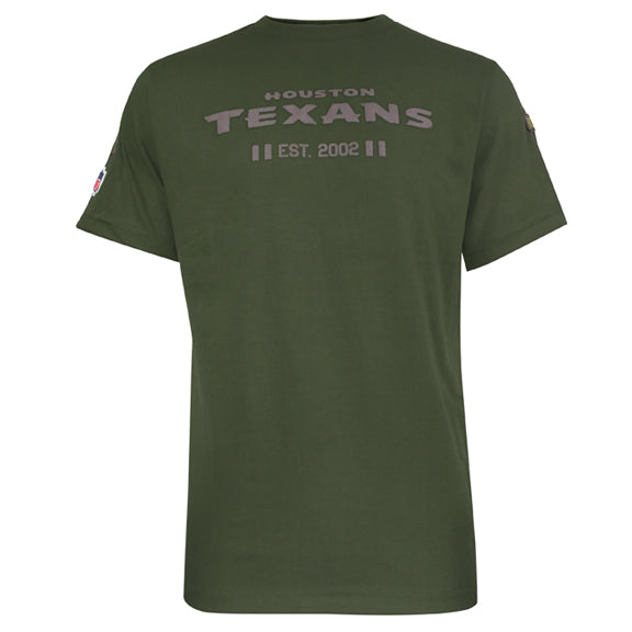 Playera Houston Texans Army Verde Militar