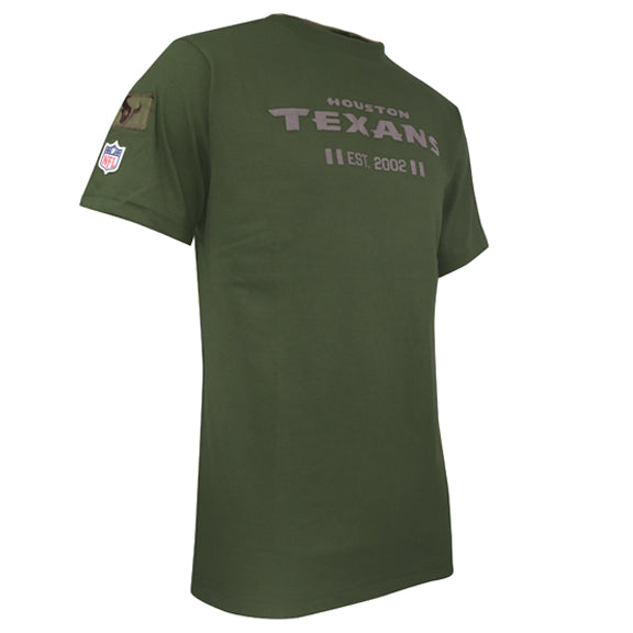 Playera Houston Texans Army Verde Militar