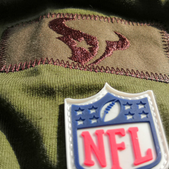 Playera Houston Texans Army Verde Militar