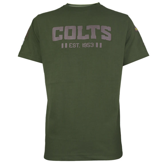 Playera Indianapolis Colts Army Verde Militar