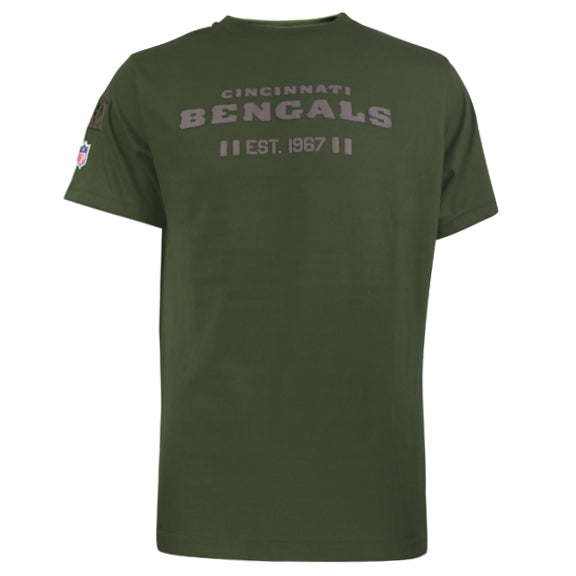Playera Cincinnati Bengals Army Verde Militar