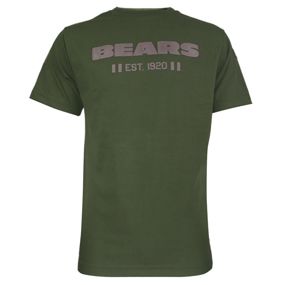 Playera Chicago Bears Army Verde Militar